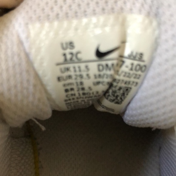 Nike Air Max 90 LTR Leather DM0957-100 size 12C - Picture 8 of 8